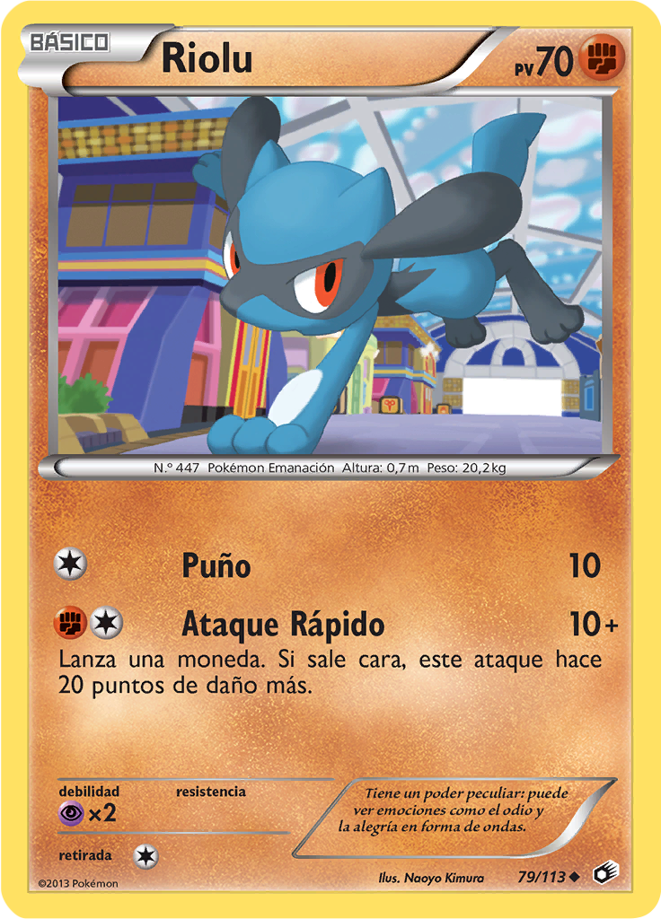 Riolu #79 — Legendary Treasures