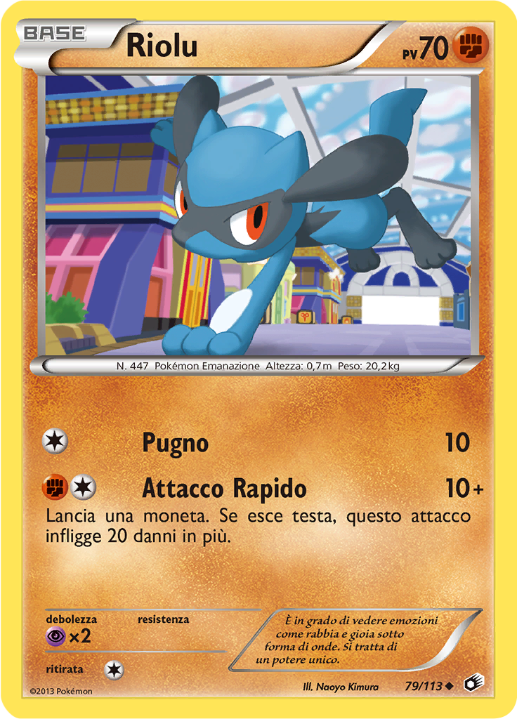 Riolu #79 — Legendary Treasures