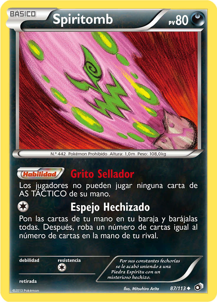 Spiritomb #87 — Legendary Treasures