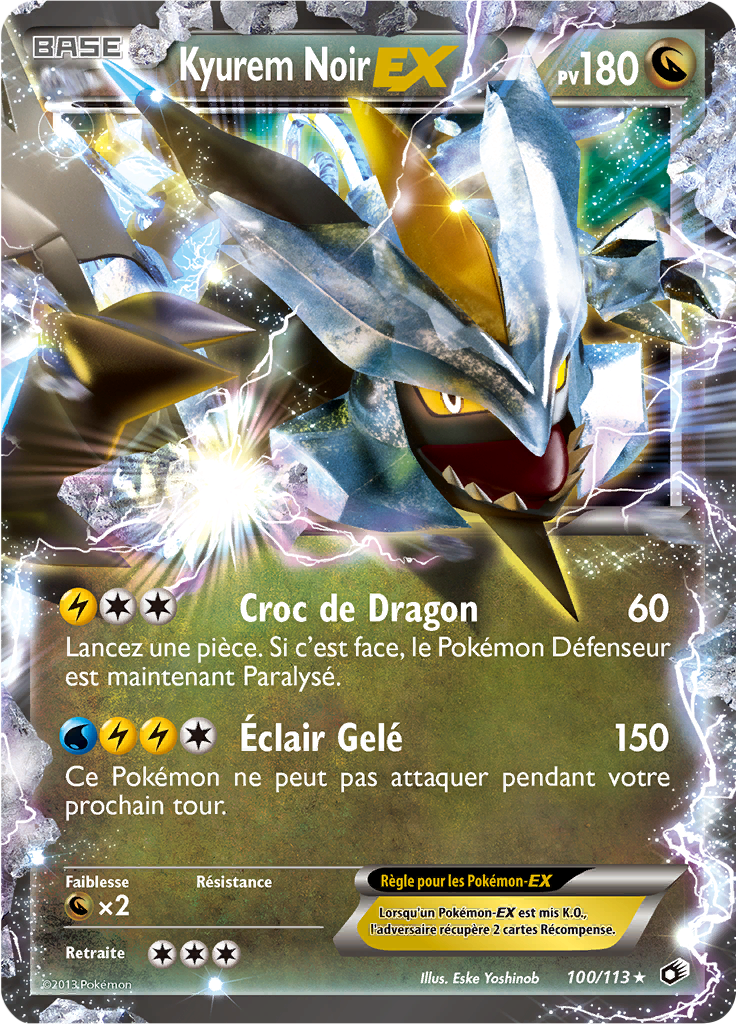 Kyurem Noir ex #100