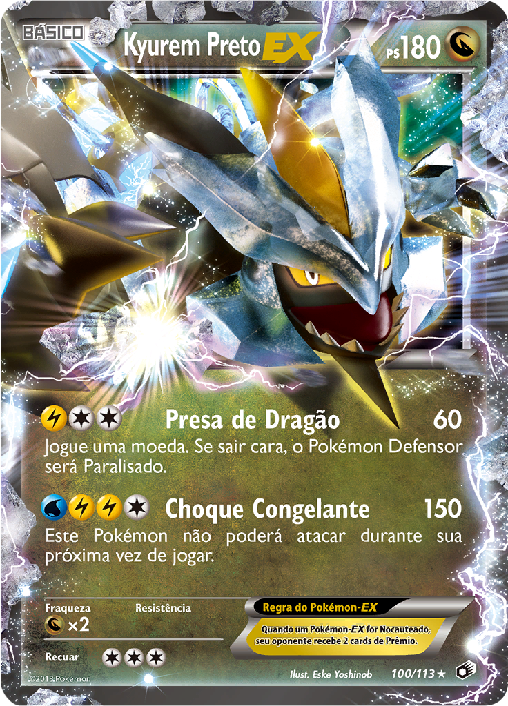 Kyurem Preto-EX #100
