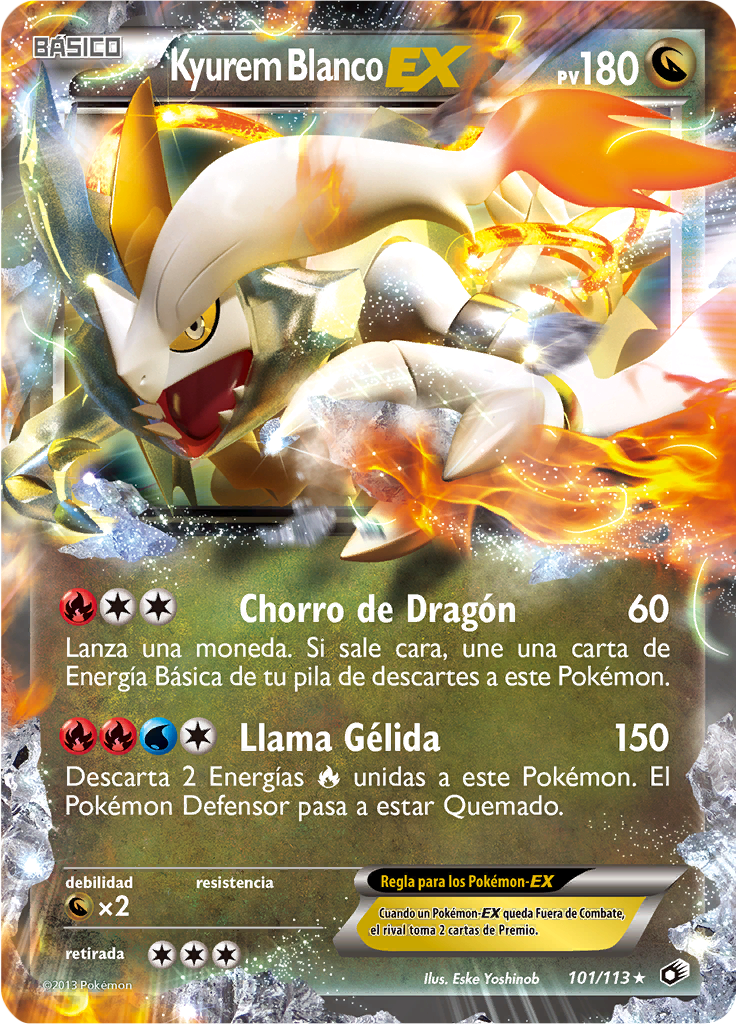 Kyurem Blanco-EX #101