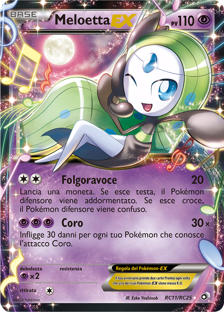 Meloetta EX #RC11