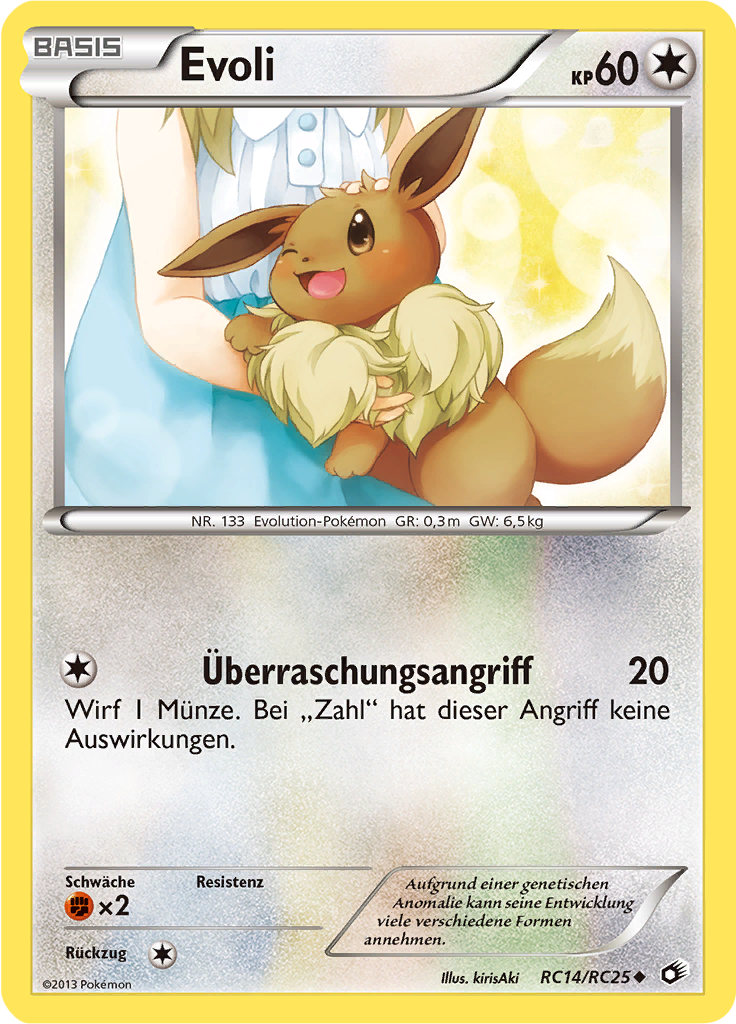 Eevee #RC14 — Legendary Treasures