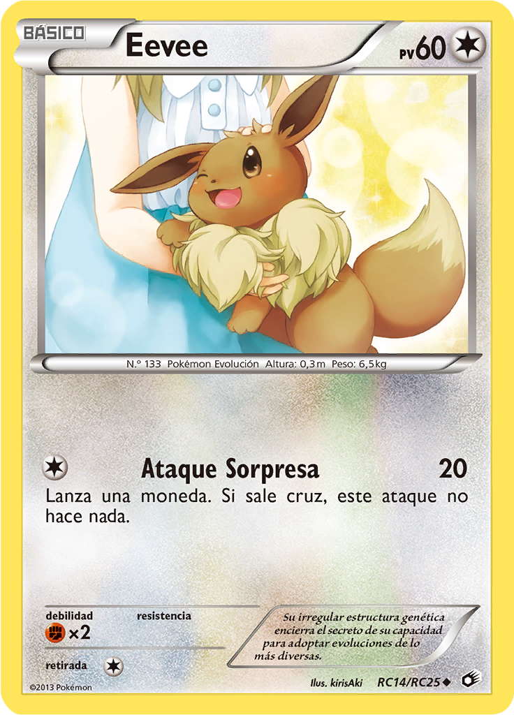 Eevee #RC14 — Legendary Treasures