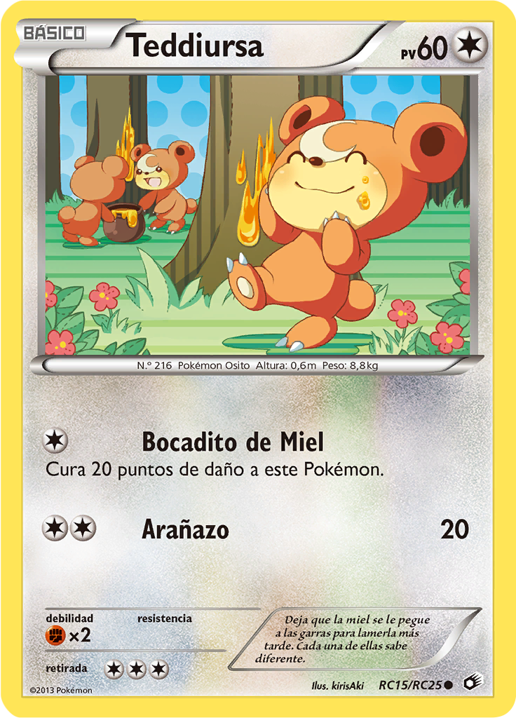 Teddiursa #RC15 — Legendary Treasures