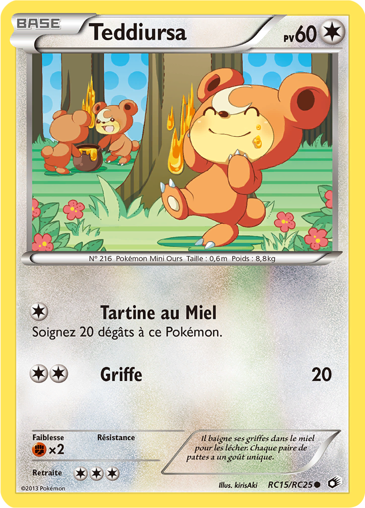 Teddiursa #RC15 — Legendary Treasures