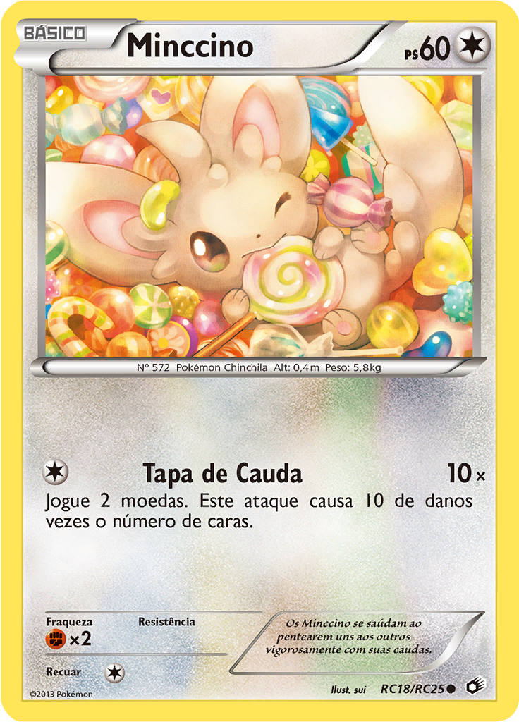 Minccino #RC18 — Tesouros Lendários