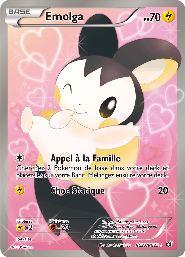 Emolga #RC23 — Legendary Treasures