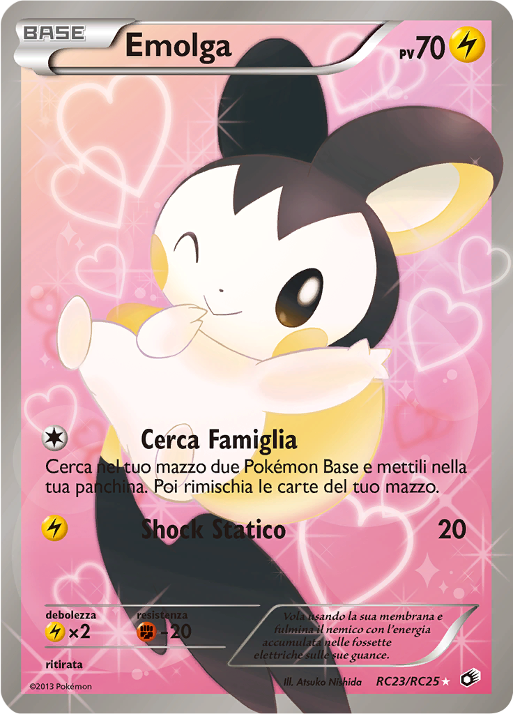 Emolga #RC23 — Legendary Treasures