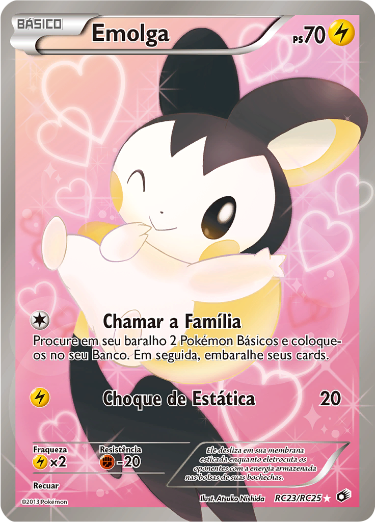 Emolga #RC23 — Tesouros Lendários
