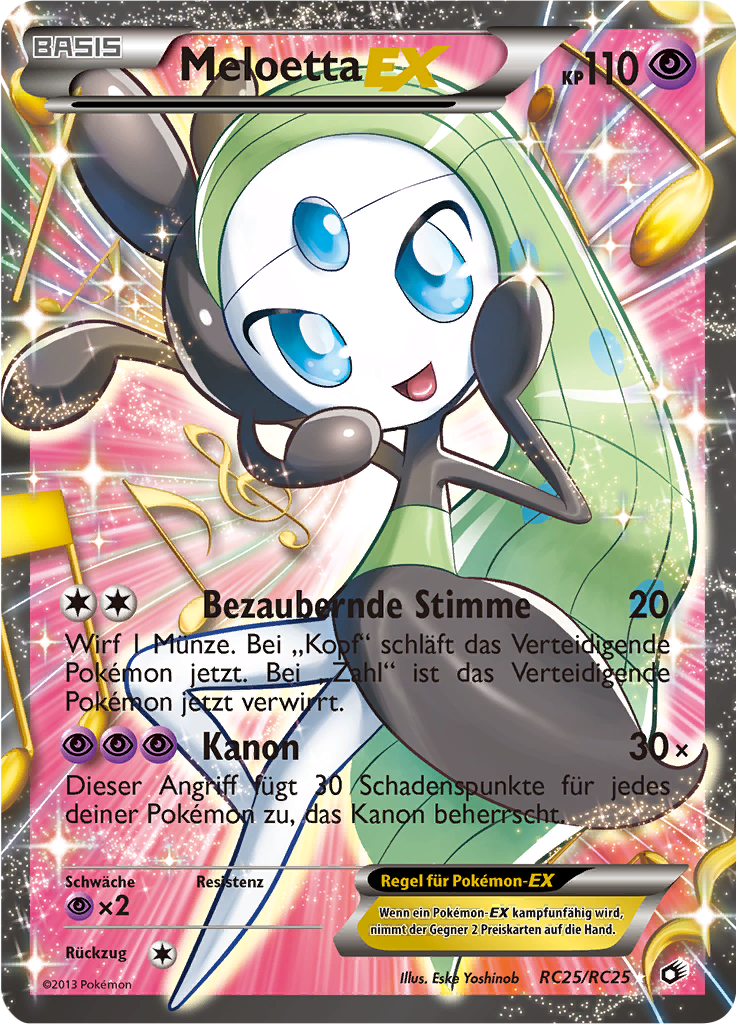 Meloetta EX #RC25