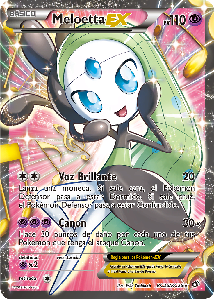 Meloetta EX #RC25