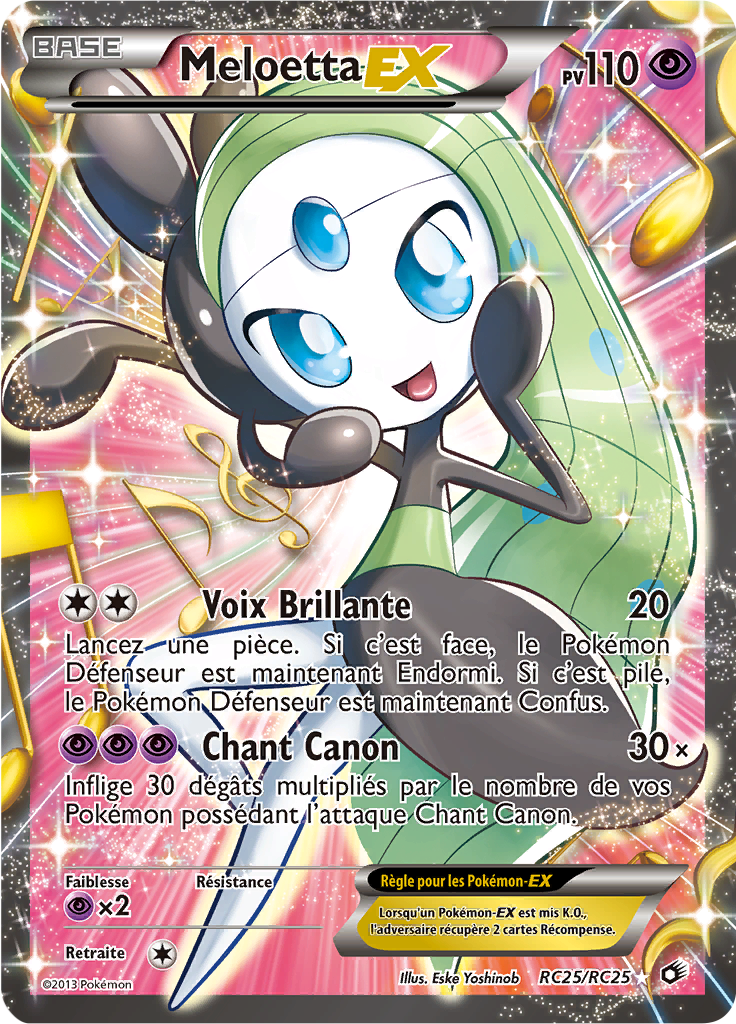 Meloetta EX #RC25