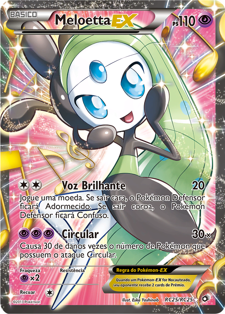 Meloetta EX #RC25