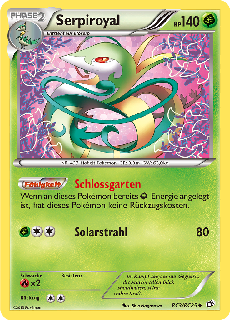 Serperior #RC3 — Legendary Treasures