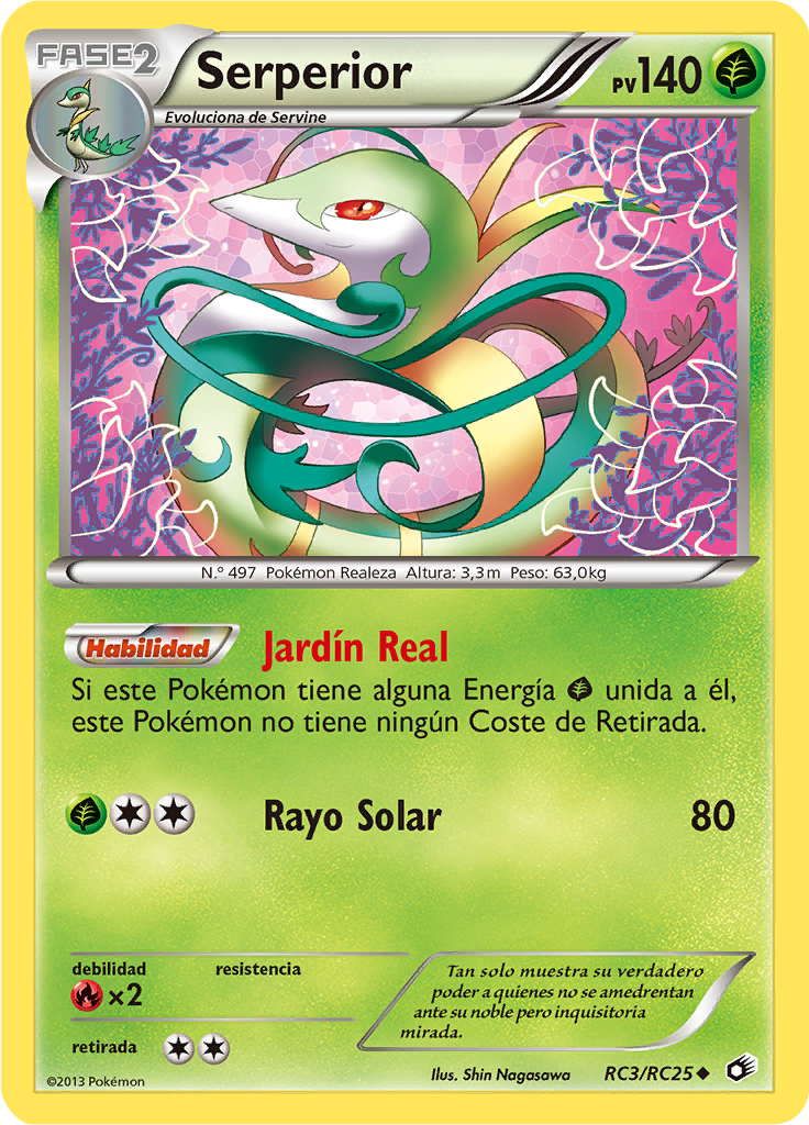 Serperior #RC3 — Legendary Treasures