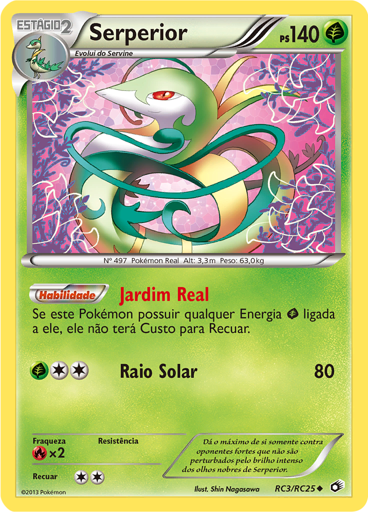 Serperior #RC3 — Tesouros Lendários