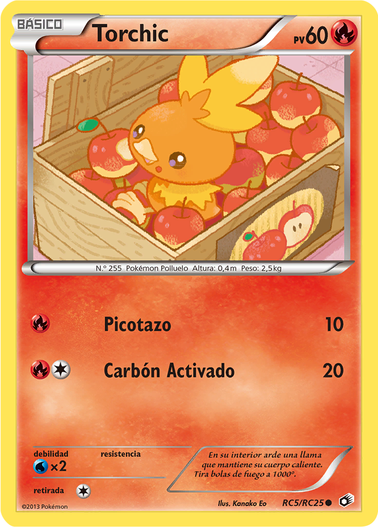 Torchic #RC5 — Legendary Treasures