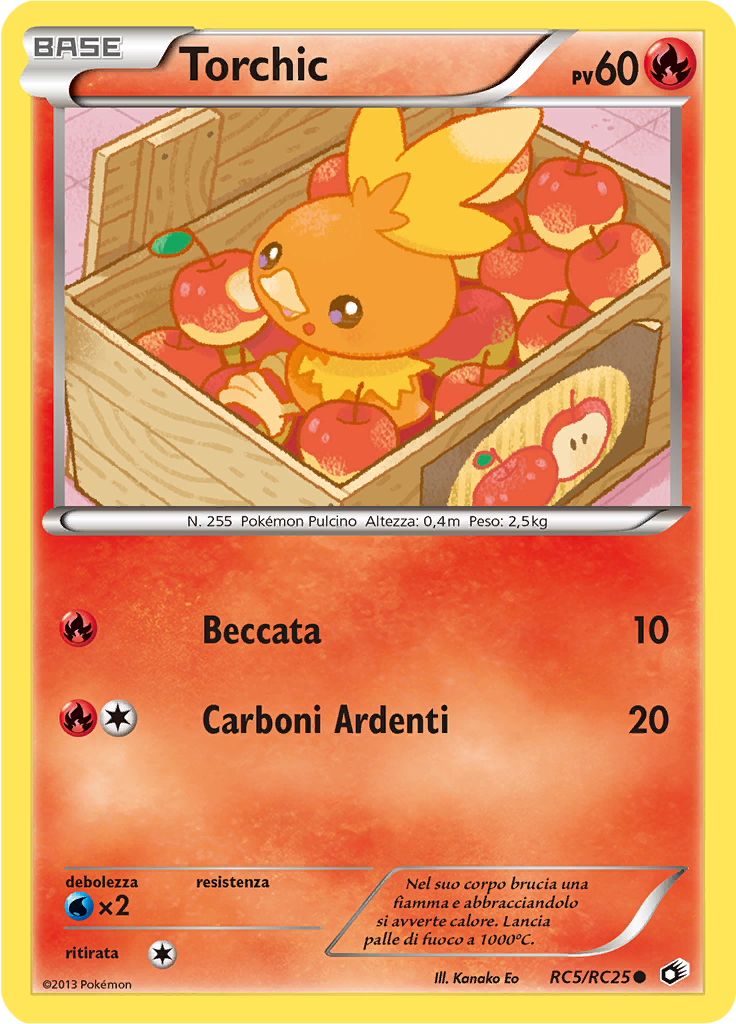 Torchic #RC5 — Legendary Treasures