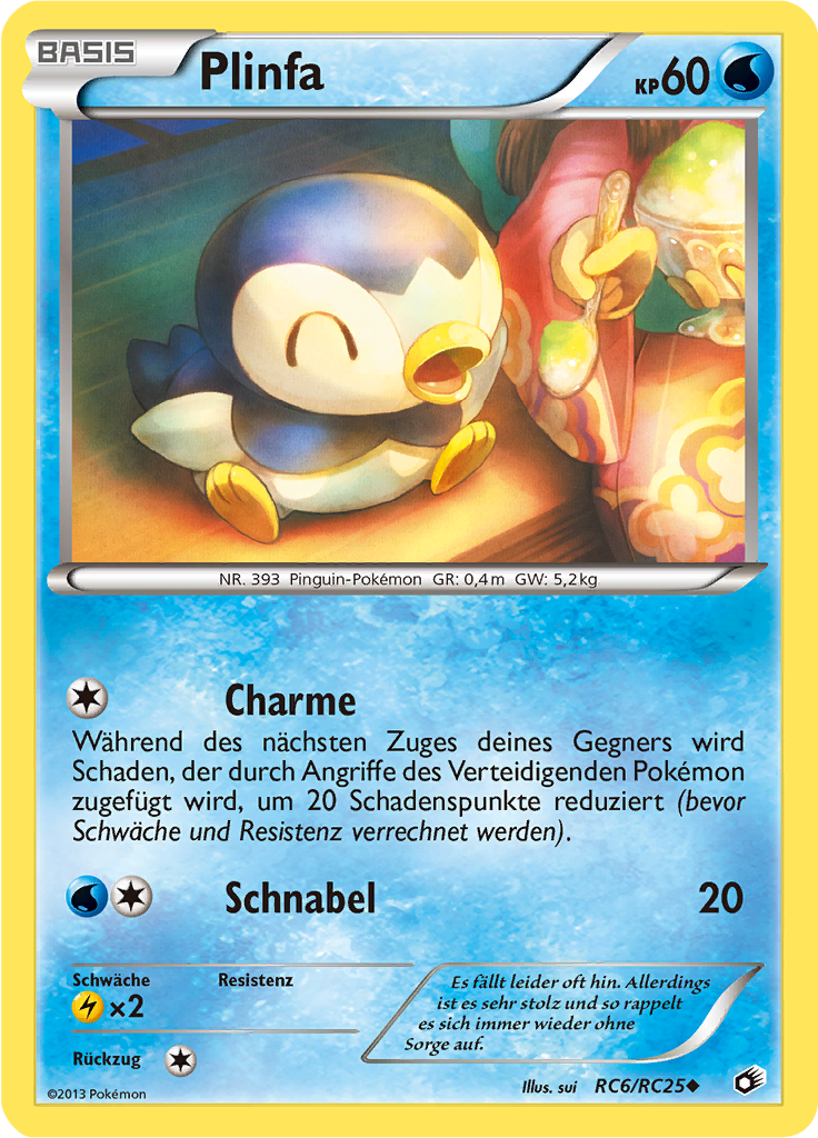 Piplup #RC6 — Legendary Treasures