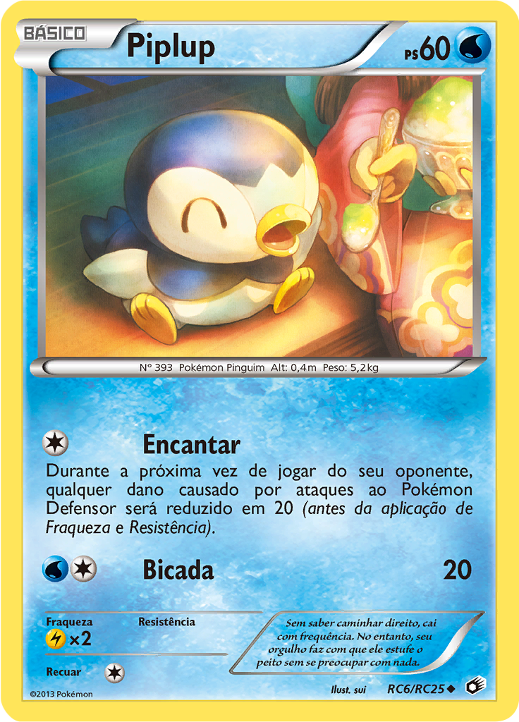 Piplup #RC6 — Tesouros Lendários