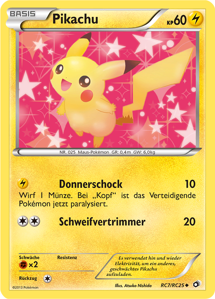 Pikachu #RC7 — Legendary Treasures