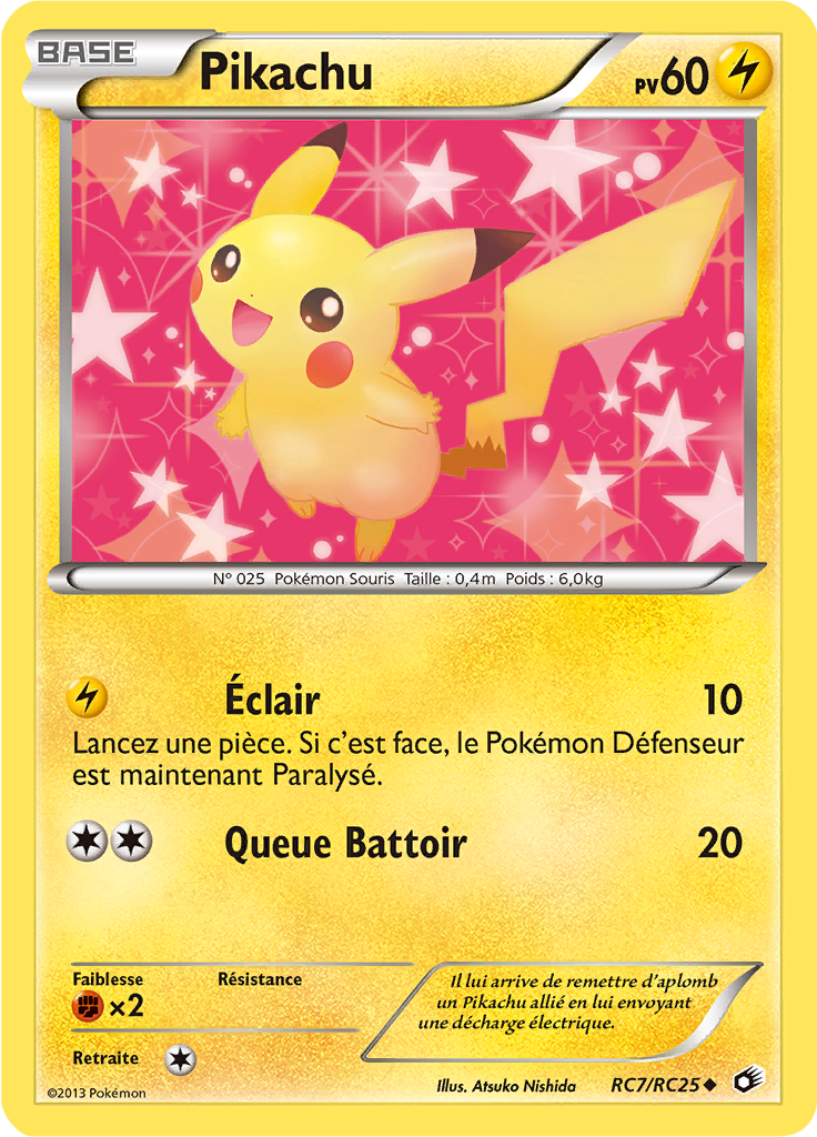 Pikachu #RC7 — Legendary Treasures