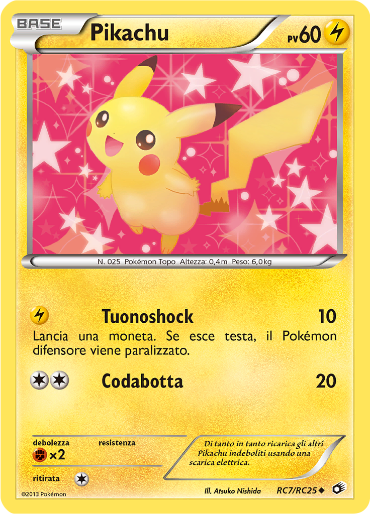 Pikachu #RC7 — Legendary Treasures