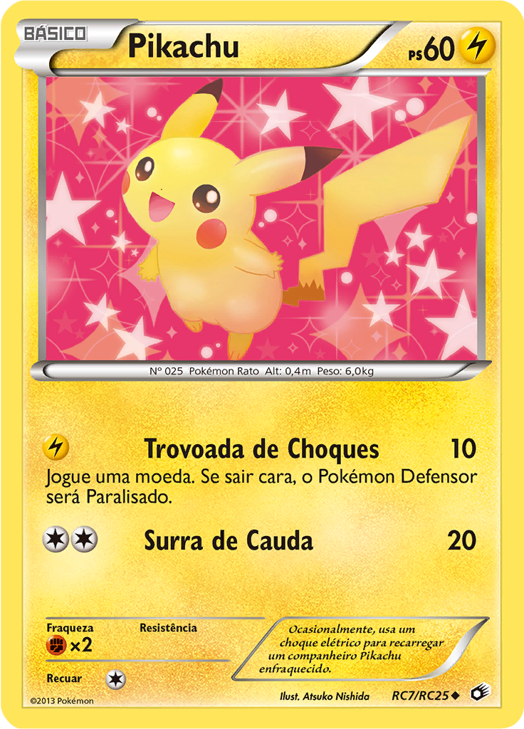 Pikachu #RC7 — Tesouros Lendários
