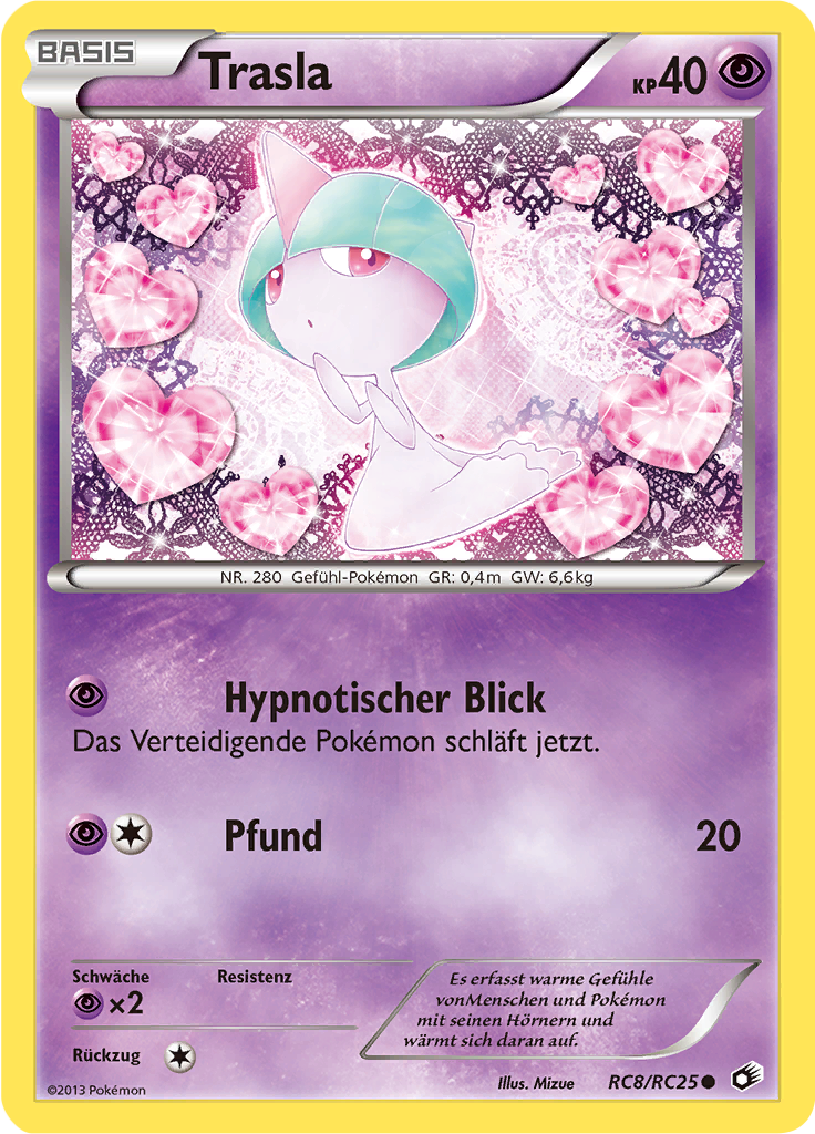 Ralts #RC8 — Legendary Treasures