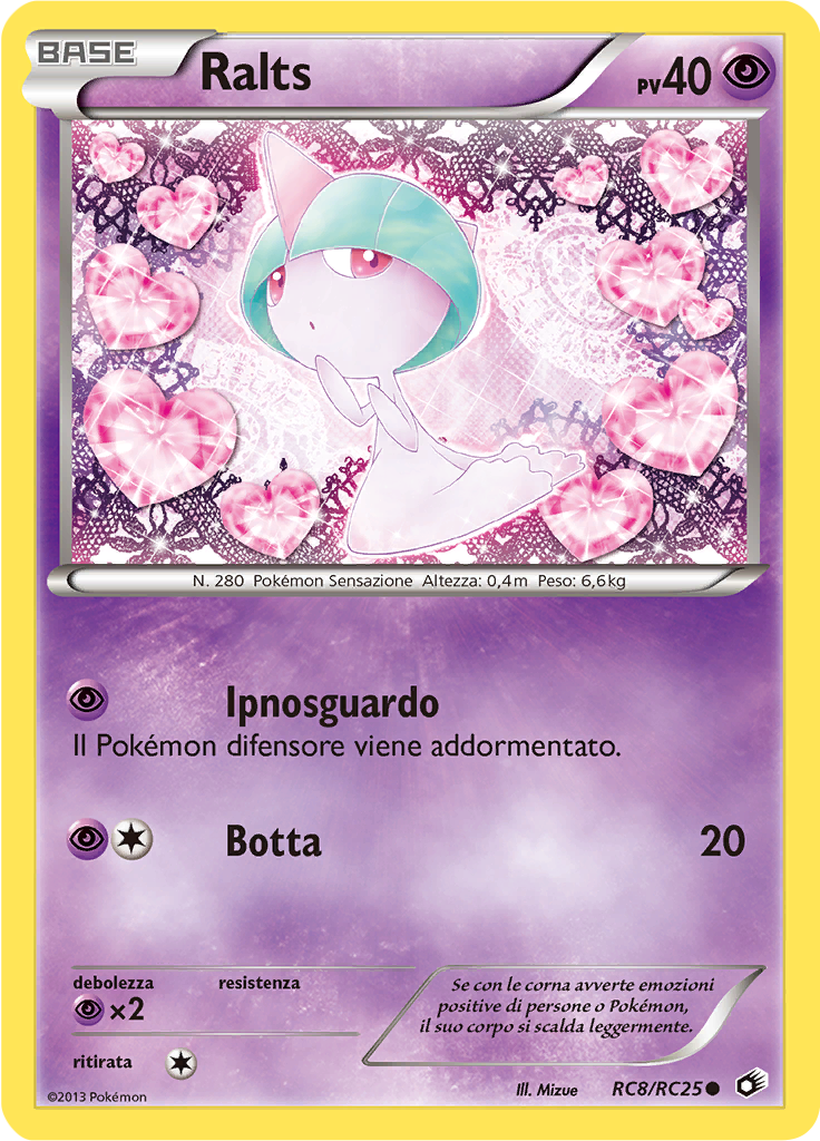 Ralts #RC8 — Legendary Treasures