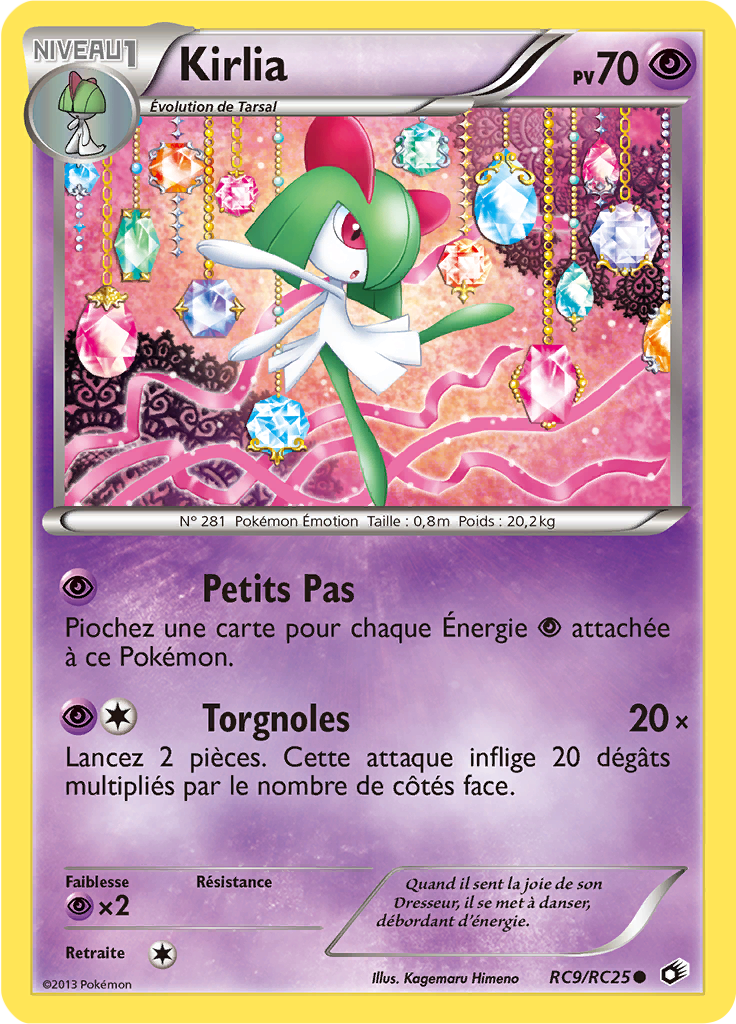 Kirlia #RC9 — Legendary Treasures (Reverse Holo)