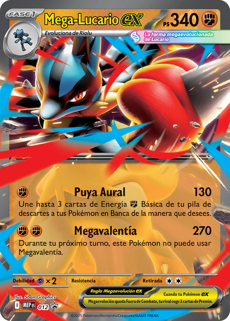 Mega-Lucario ex #012