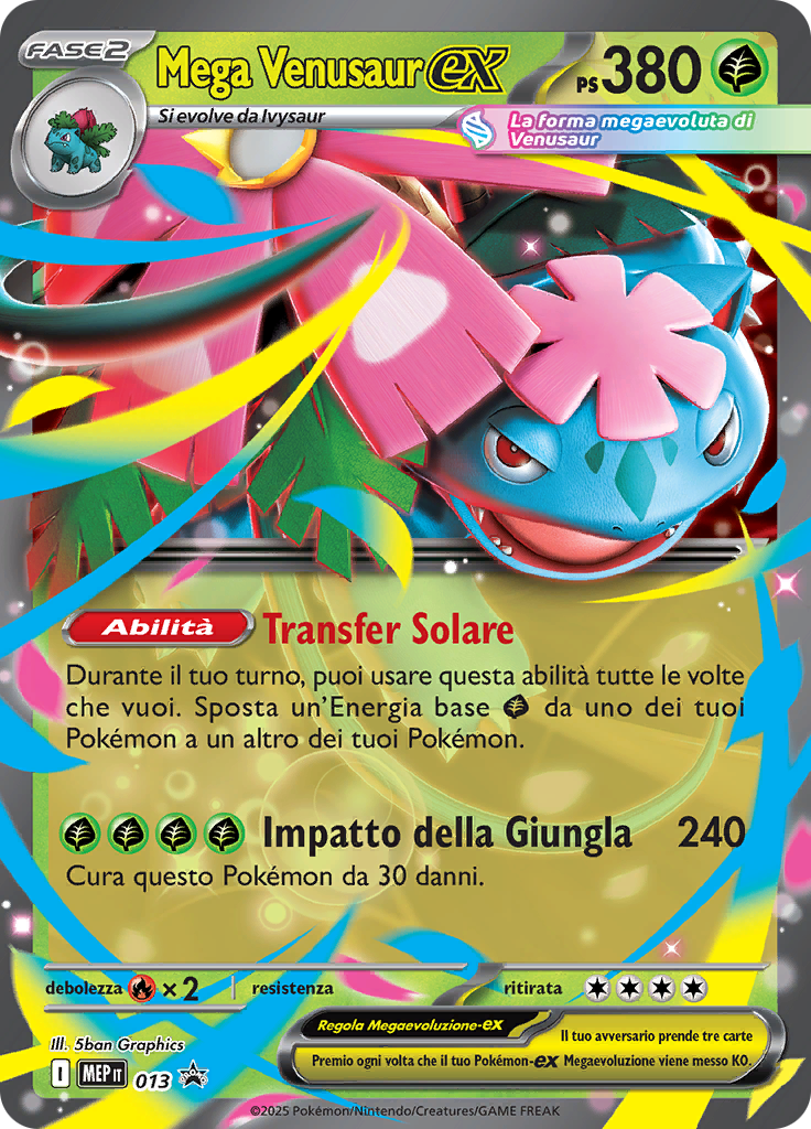 Mega Venusaur ex #013