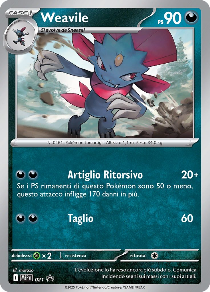 Weavile #021
