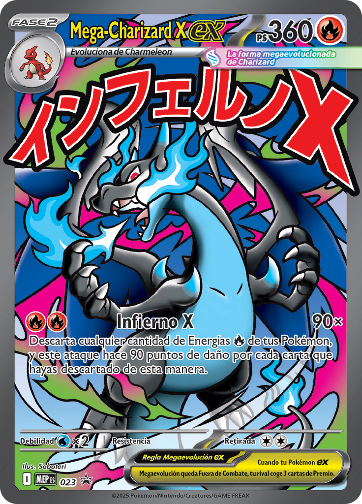 Mega-Charizard X ex #023