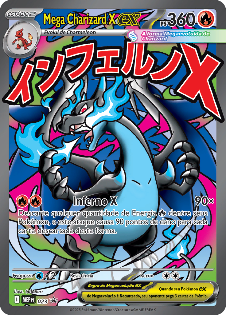 Mega Charizard X ex #023