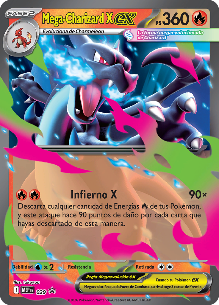 Mega-Charizard X ex #029