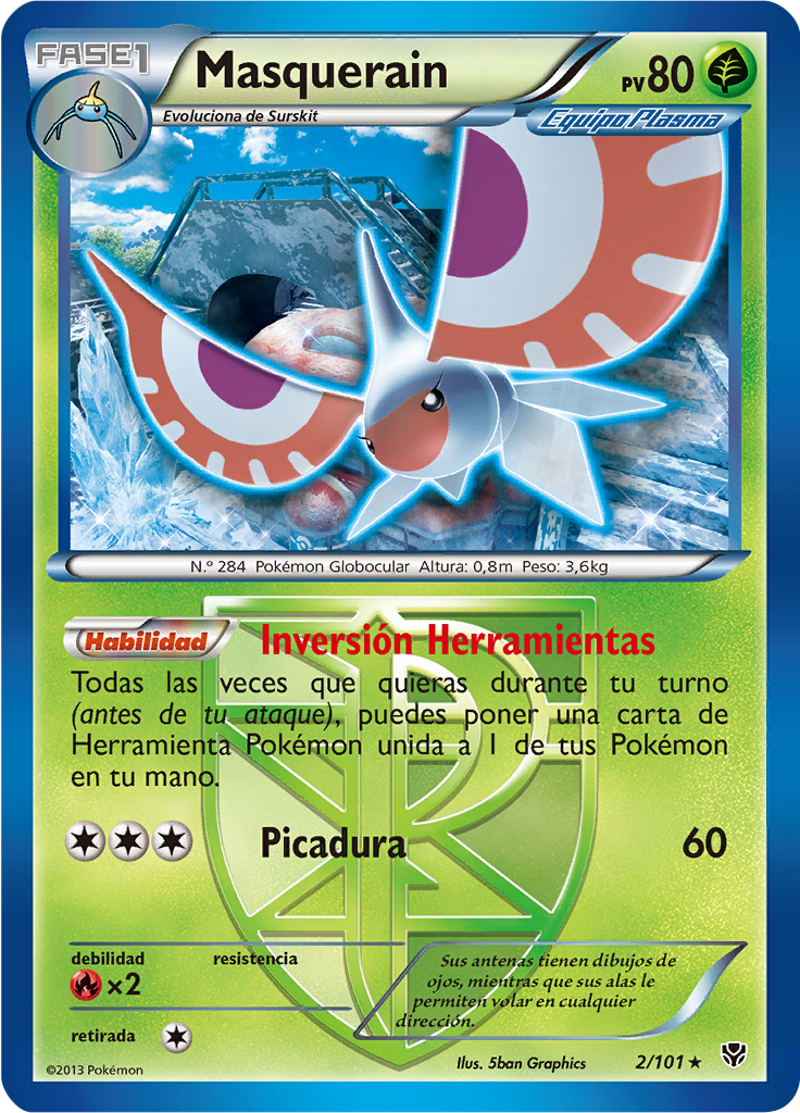 Masquerain #2 — Plasma Blast