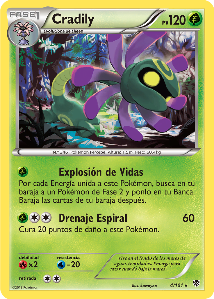 Cradily #4 — Plasma Blast