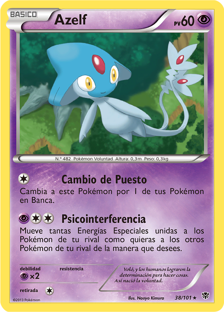 Azelf #38 — Plasma Blast