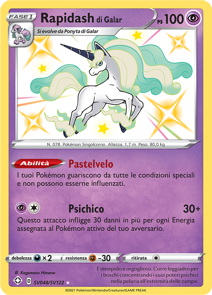 Rapidash di Galar #SV048