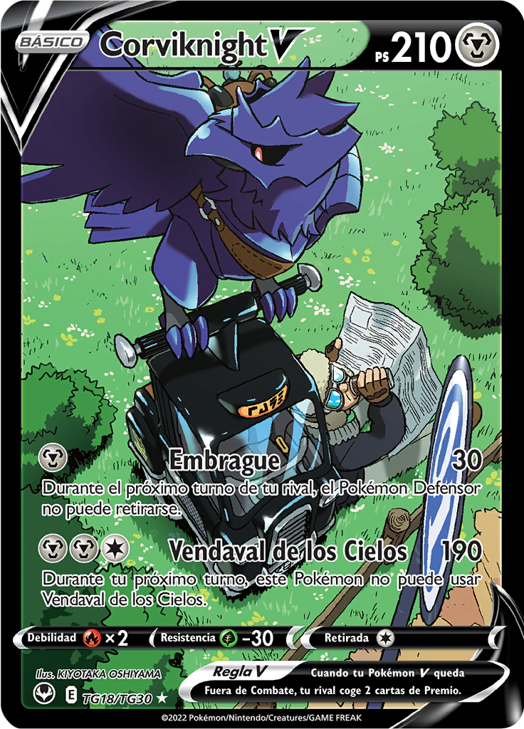 Corviknight V #TG18