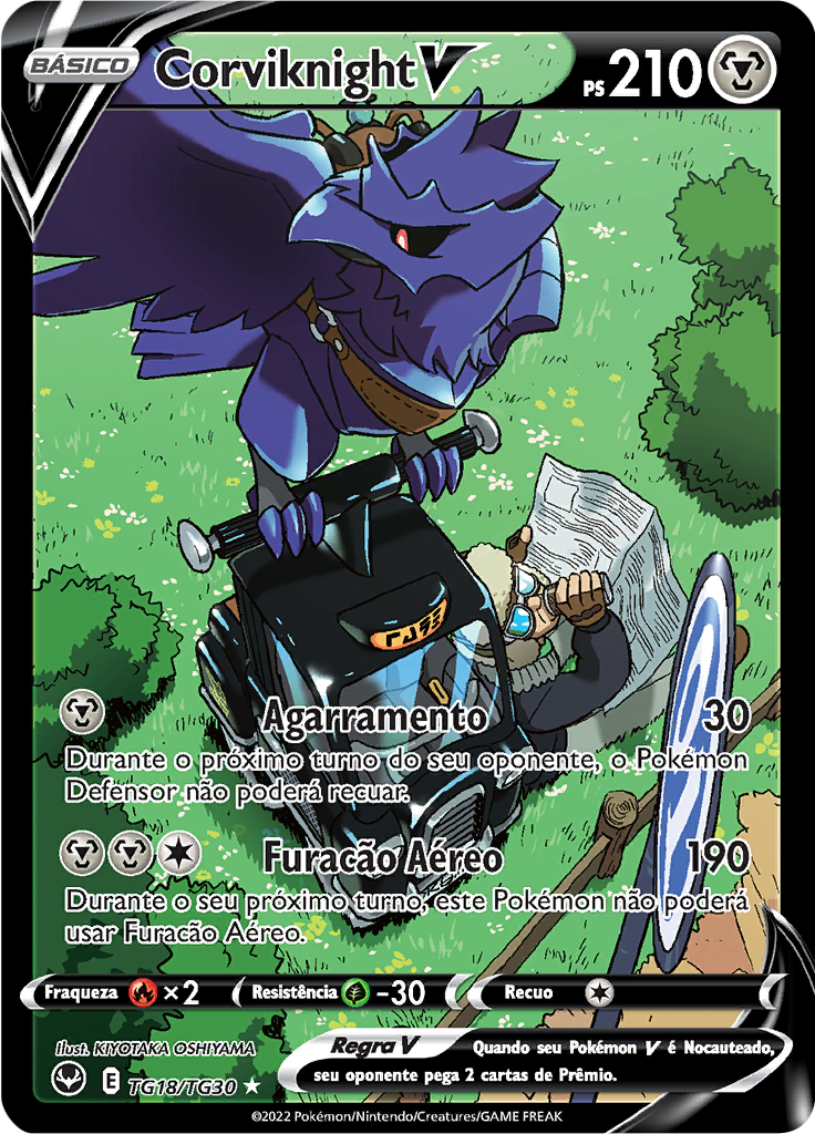 Corviknight V #TG18