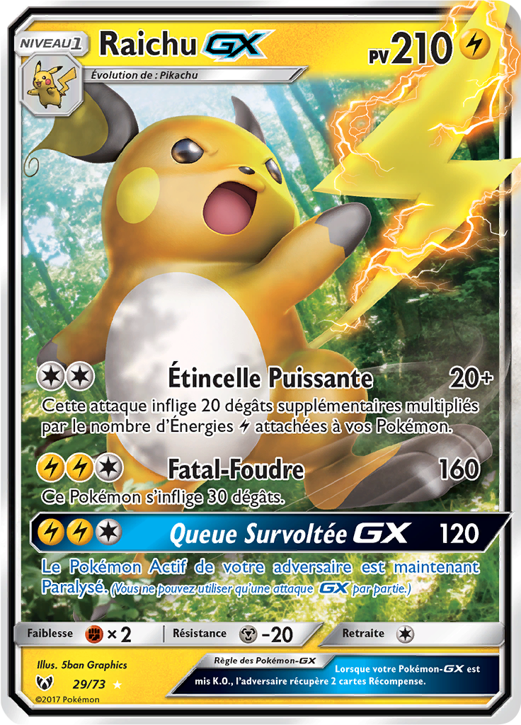 Raichu GX #29