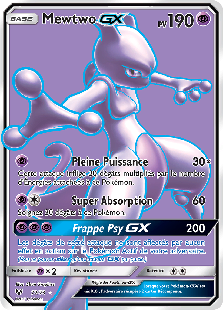 Mewtwo-GX #72