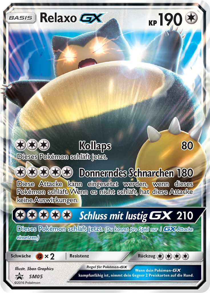 Relaxo GX #05 — SM Promokarten