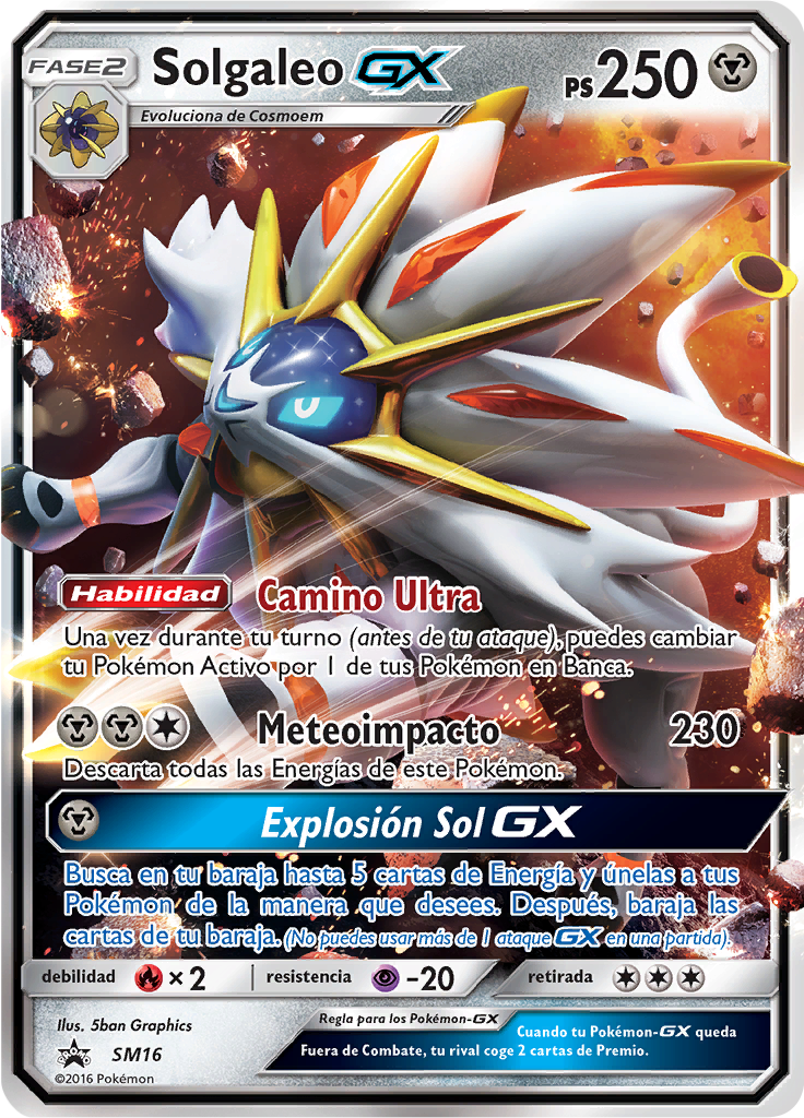 Solgaleo GX #16