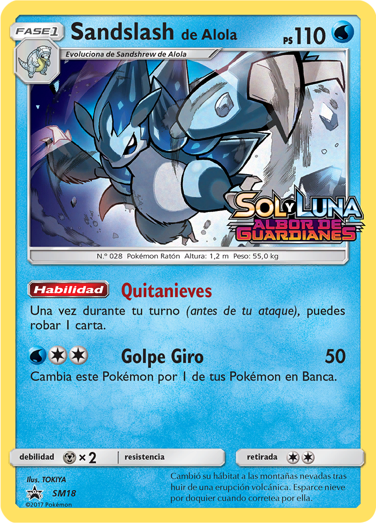 Sandslash de Alola #18